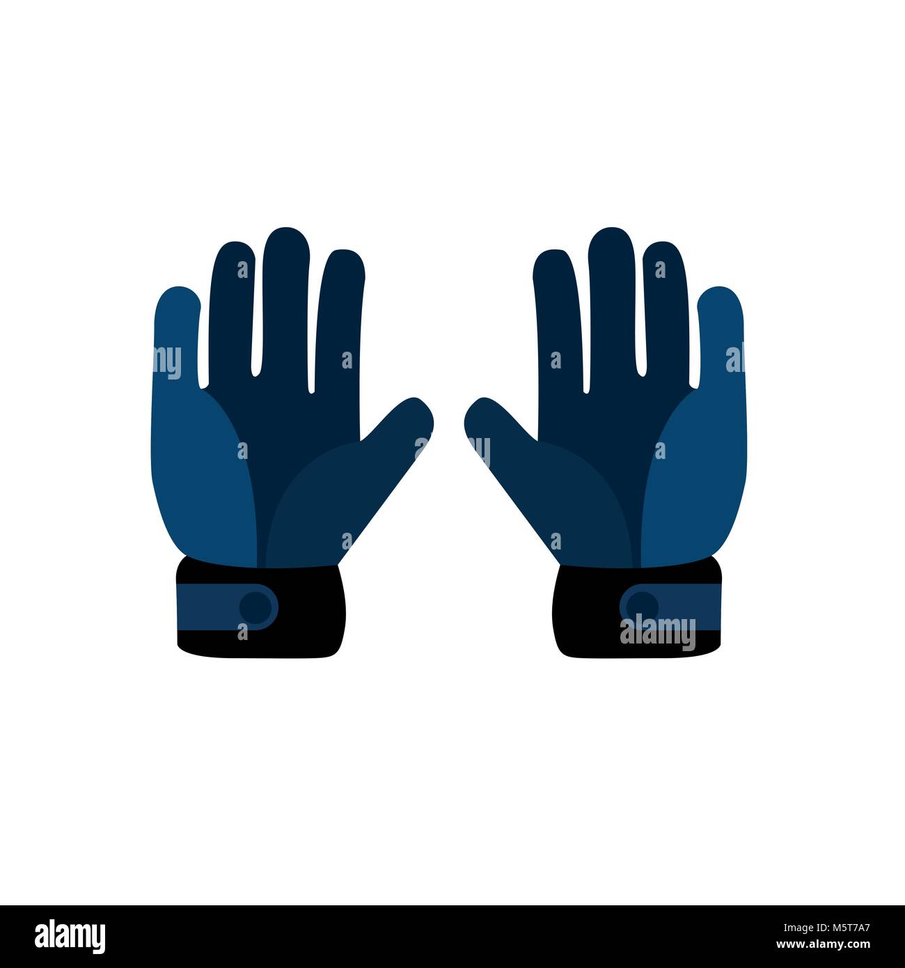 Goalkeeper Gloves Sport Illustration Vector Graphic Design Stock Vector