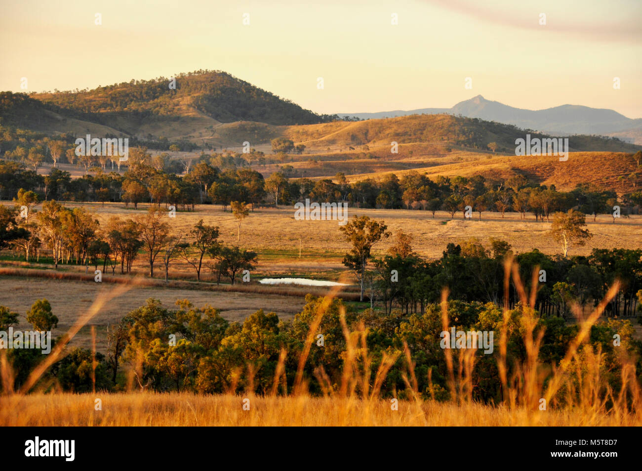 AUSTRALIAN OUTBACK LANDSCAPES Stock Photo