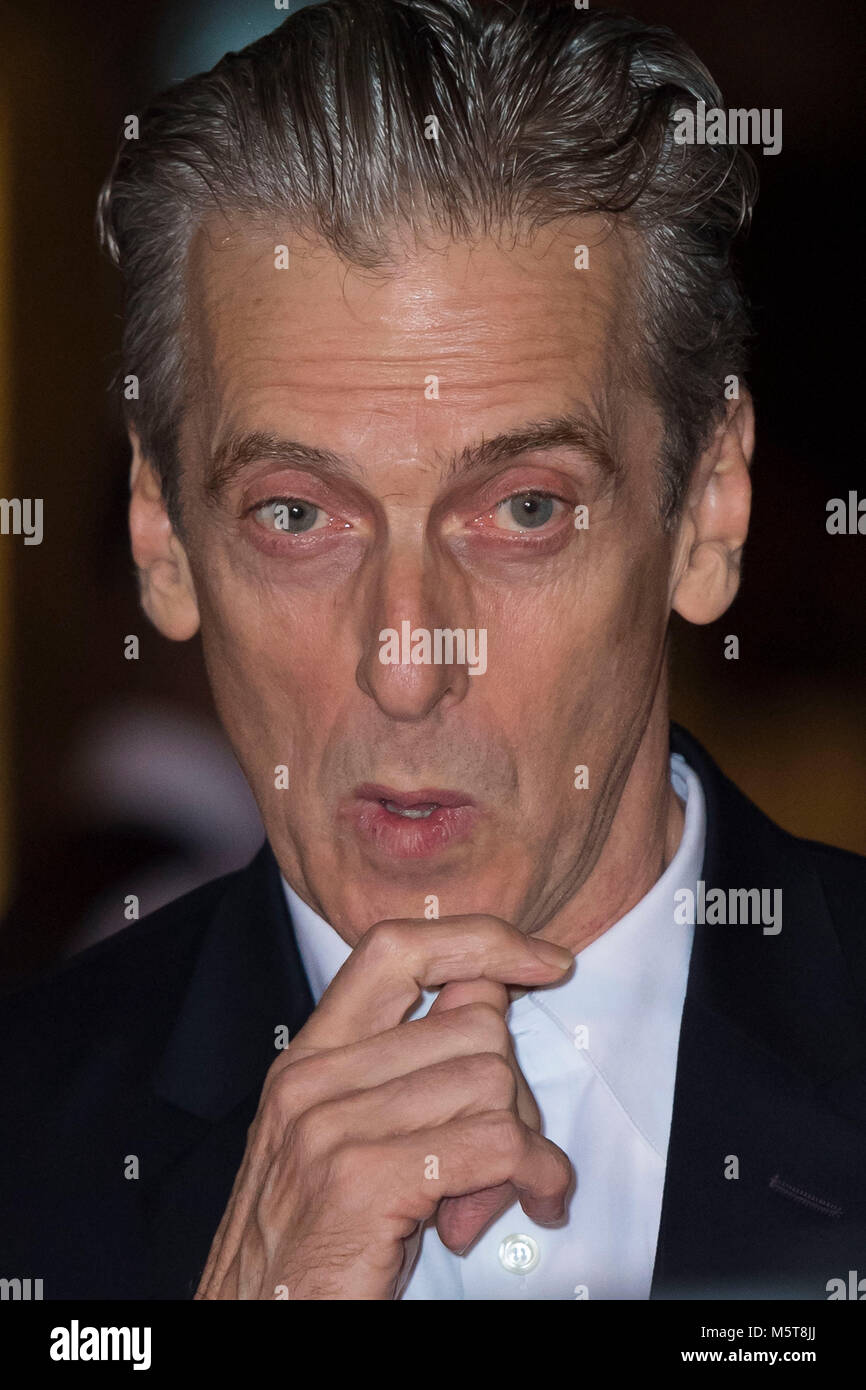 Peter Capaldi arrives at the 26th British Academy Cymru Awards held at St David's Hall on October 8, 2017 in Cardiff, Wales. Stock Photo