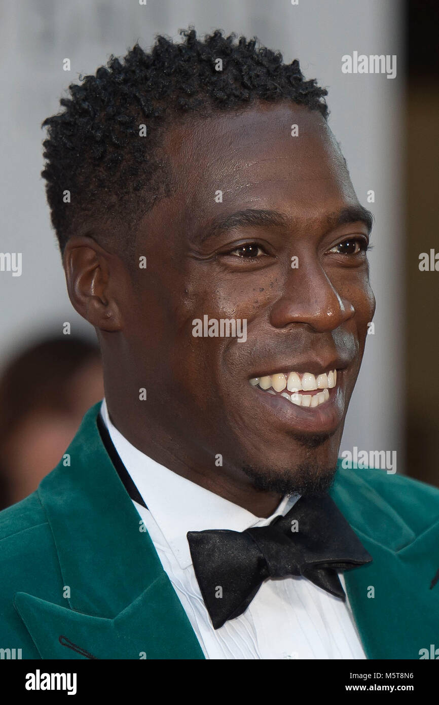 Christian Malcolm attends the 26th British Academy Cymru Awards held at St David's Hall on October 8, 2017 in Cardiff, Wales. Stock Photo