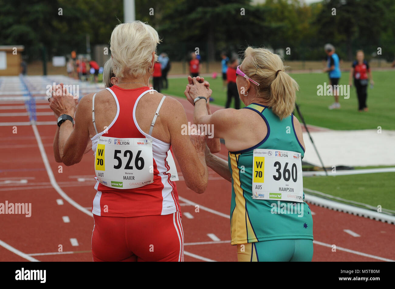 World Masters Athletics Championships, Lyon, France Stock Photo Alamy