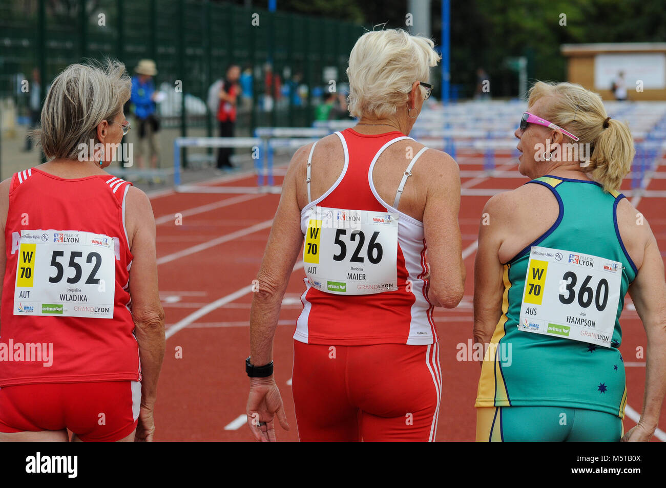 World Masters Athletics Championships, Lyon, France Stock Photo Alamy