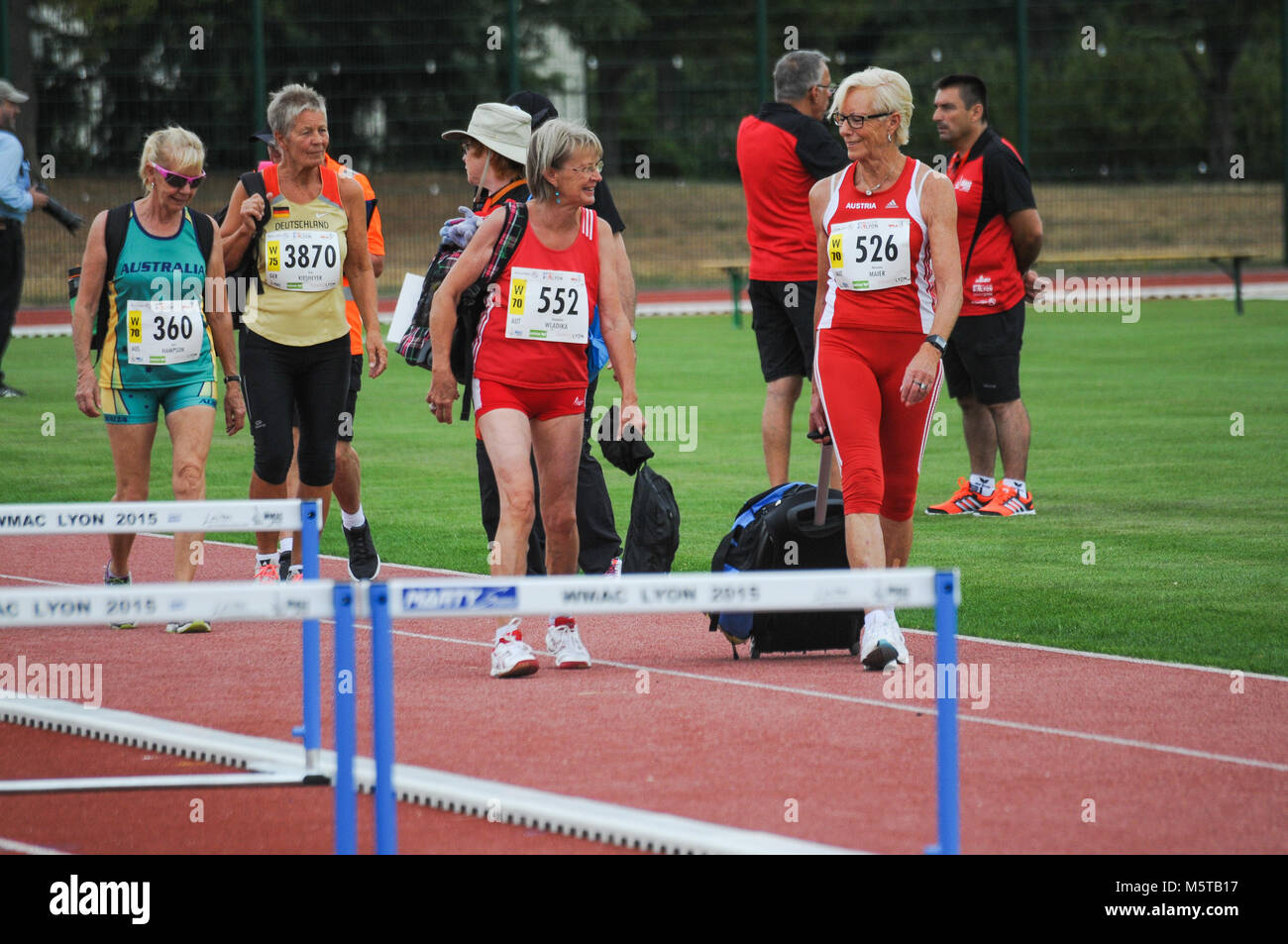 World Masters Athletics Championships, Lyon, France Stock Photo Alamy