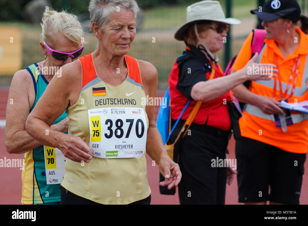 World Masters Athletics Championships, Lyon, France Stock Photo Alamy