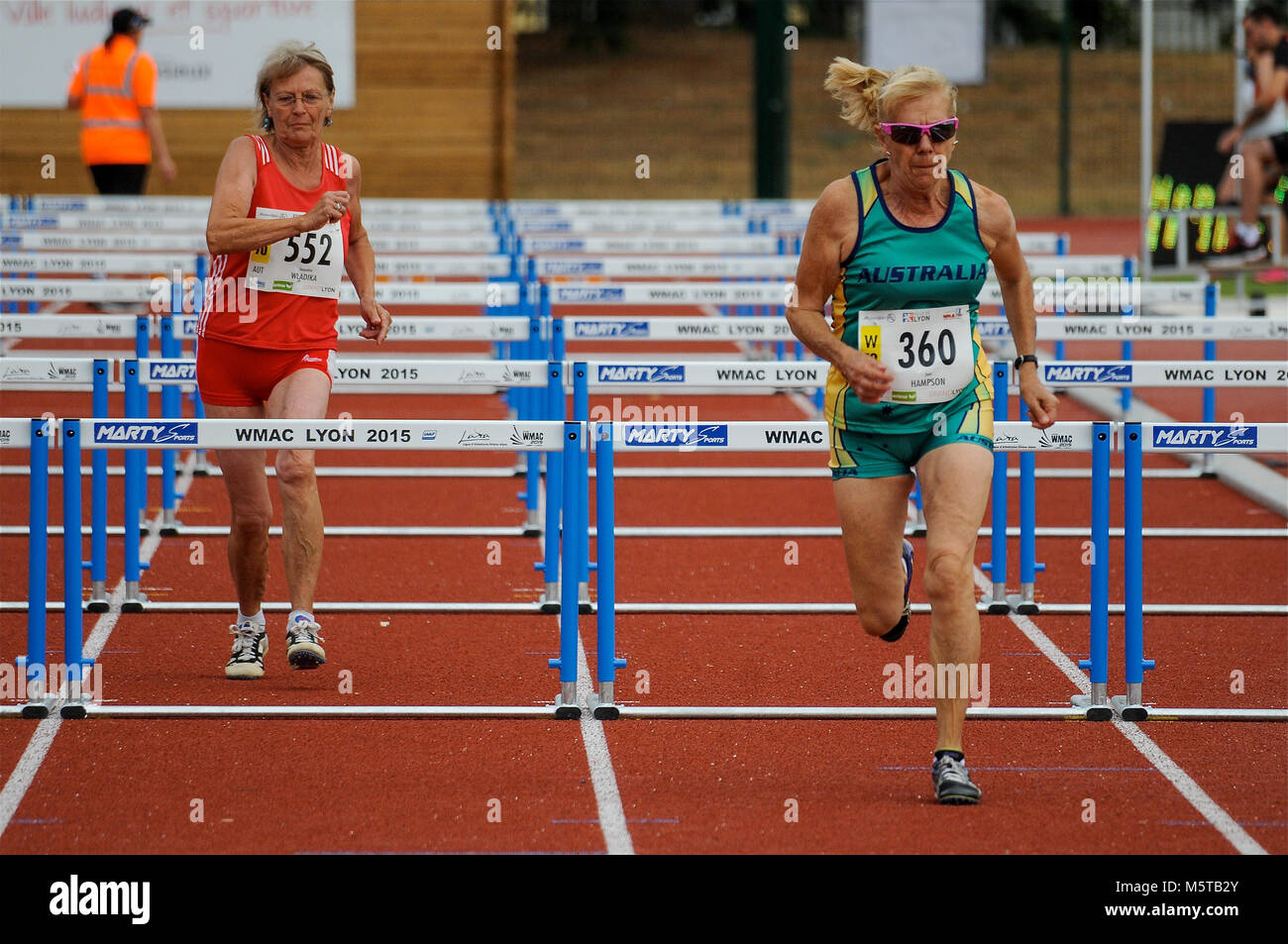 World Masters Athletics Championships, Lyon, France Stock Photo Alamy