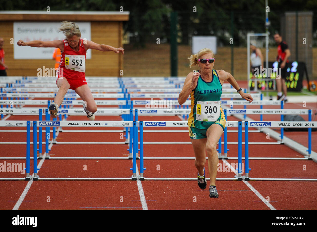 World Masters Athletics Championships, Lyon, France Stock Photo Alamy