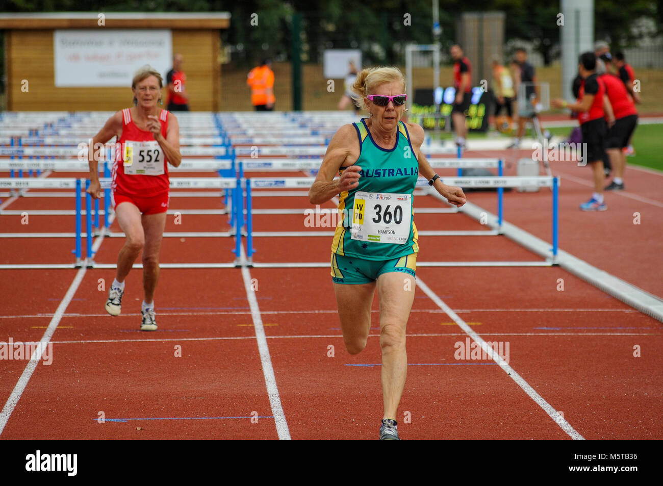 World Masters Athletics Championships, Lyon, France Stock Photo Alamy