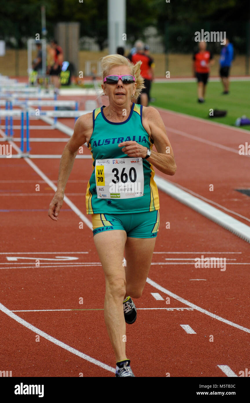 World Masters Athletics Championships, Lyon, France Stock Photo Alamy