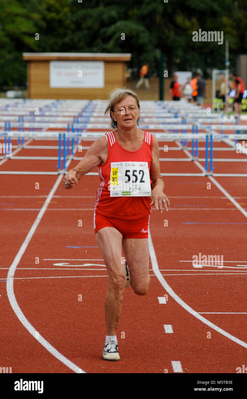 World Masters Athletics Championships, Lyon, France Stock Photo Alamy