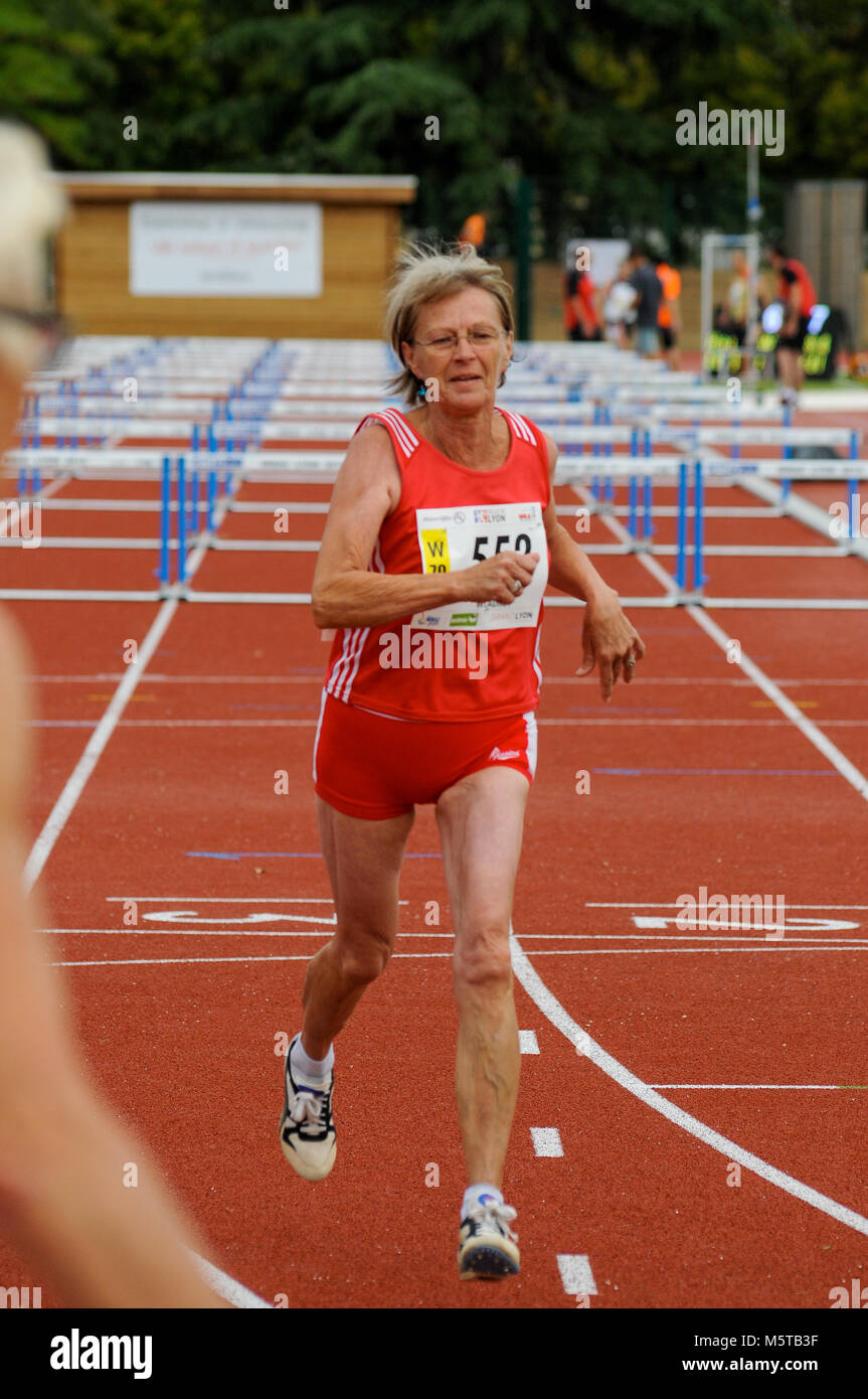 World Masters Athletics Championships, Lyon, France Stock Photo Alamy