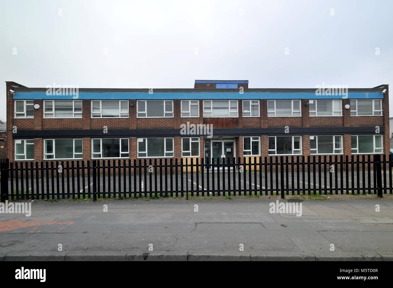 Lotus cars old factory in Cheshunt, UK Stock Photo Alamy