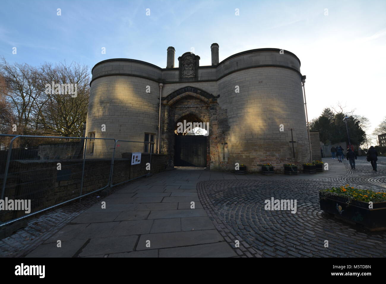 Nottingham Castle - England Stock Photo