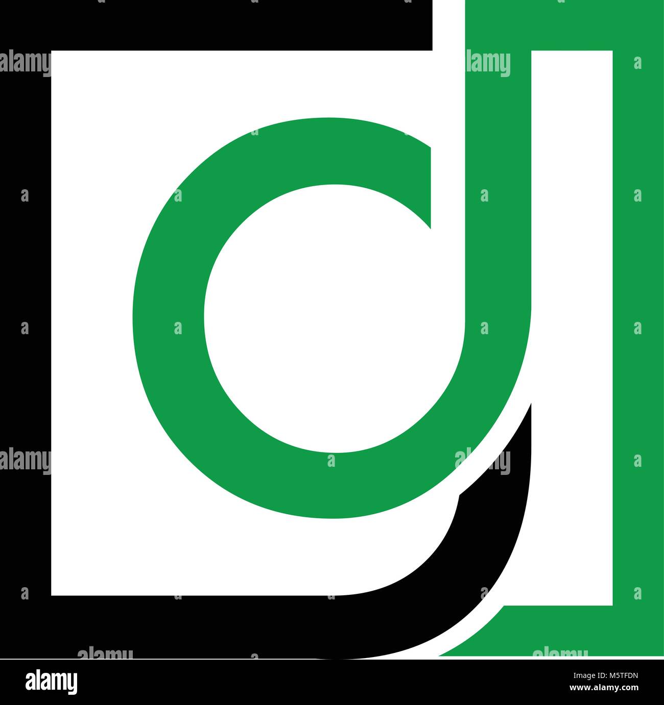 Letter Dg Logo Design Template Vector Stock Vector Image & Art - Alamy