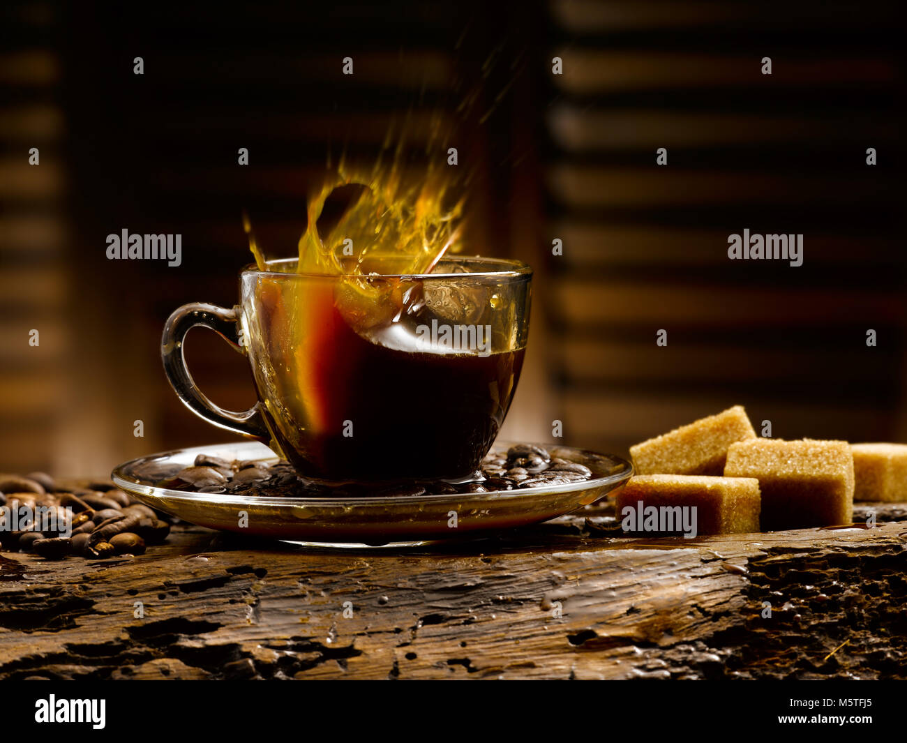 coffee in all its forms Stock Photo