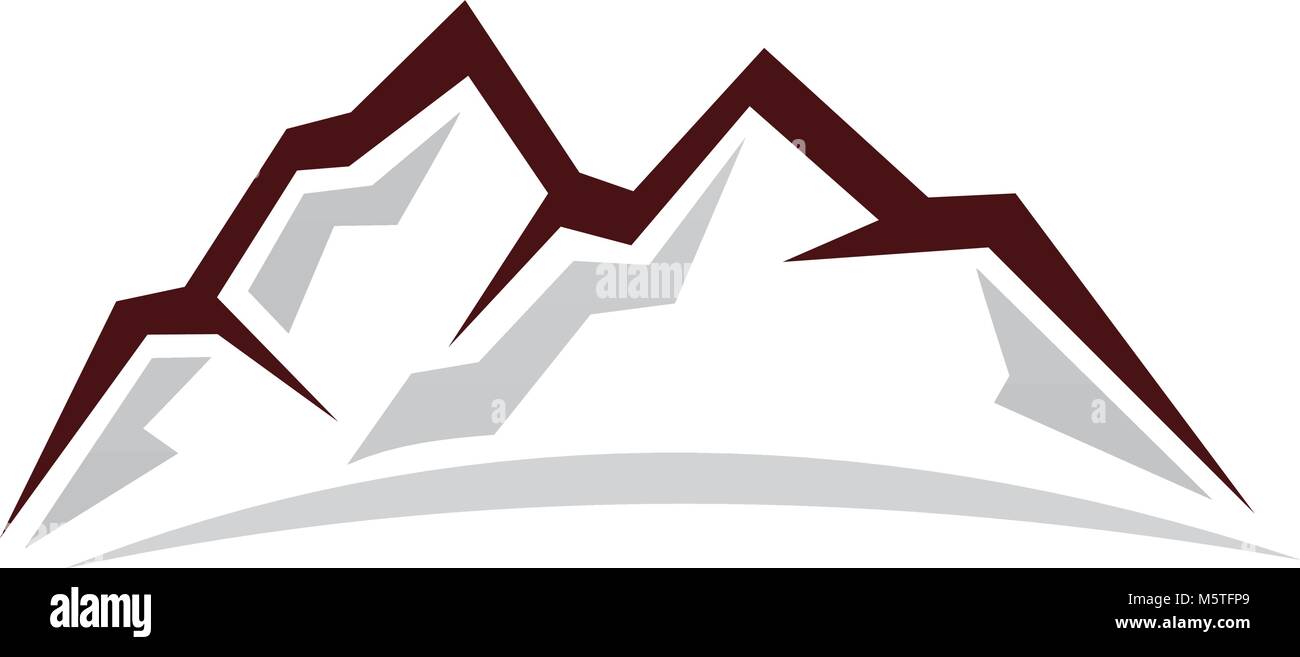 Mountain Logo Design Template Vector Stock Vector Image & Art - Alamy