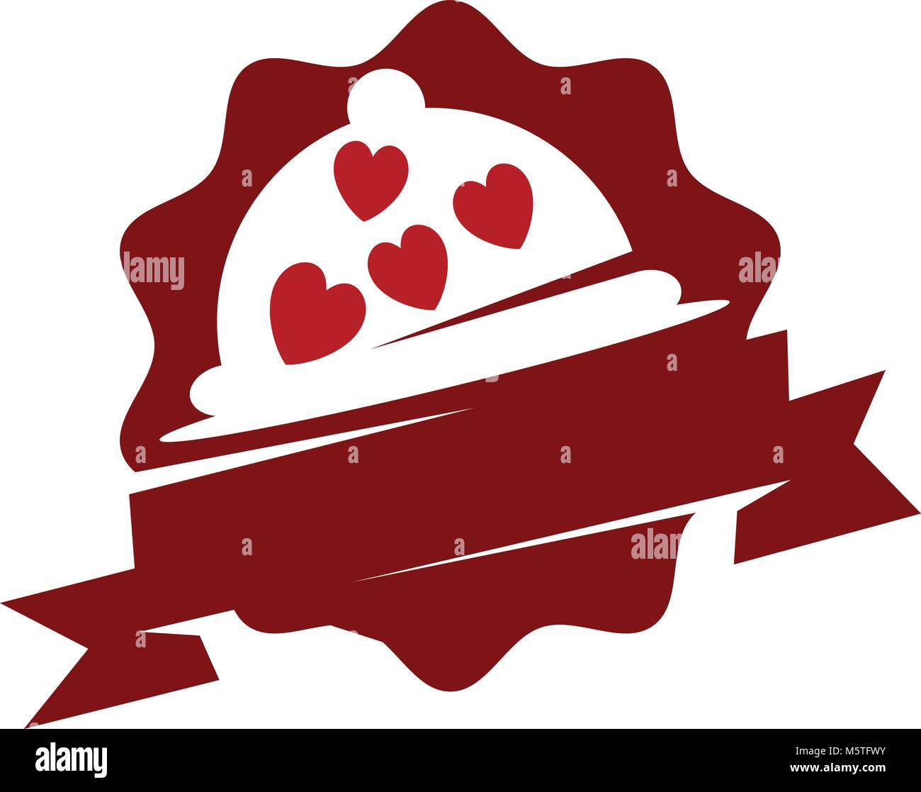 Serve With Love Stock Vector Image & Art Alamy