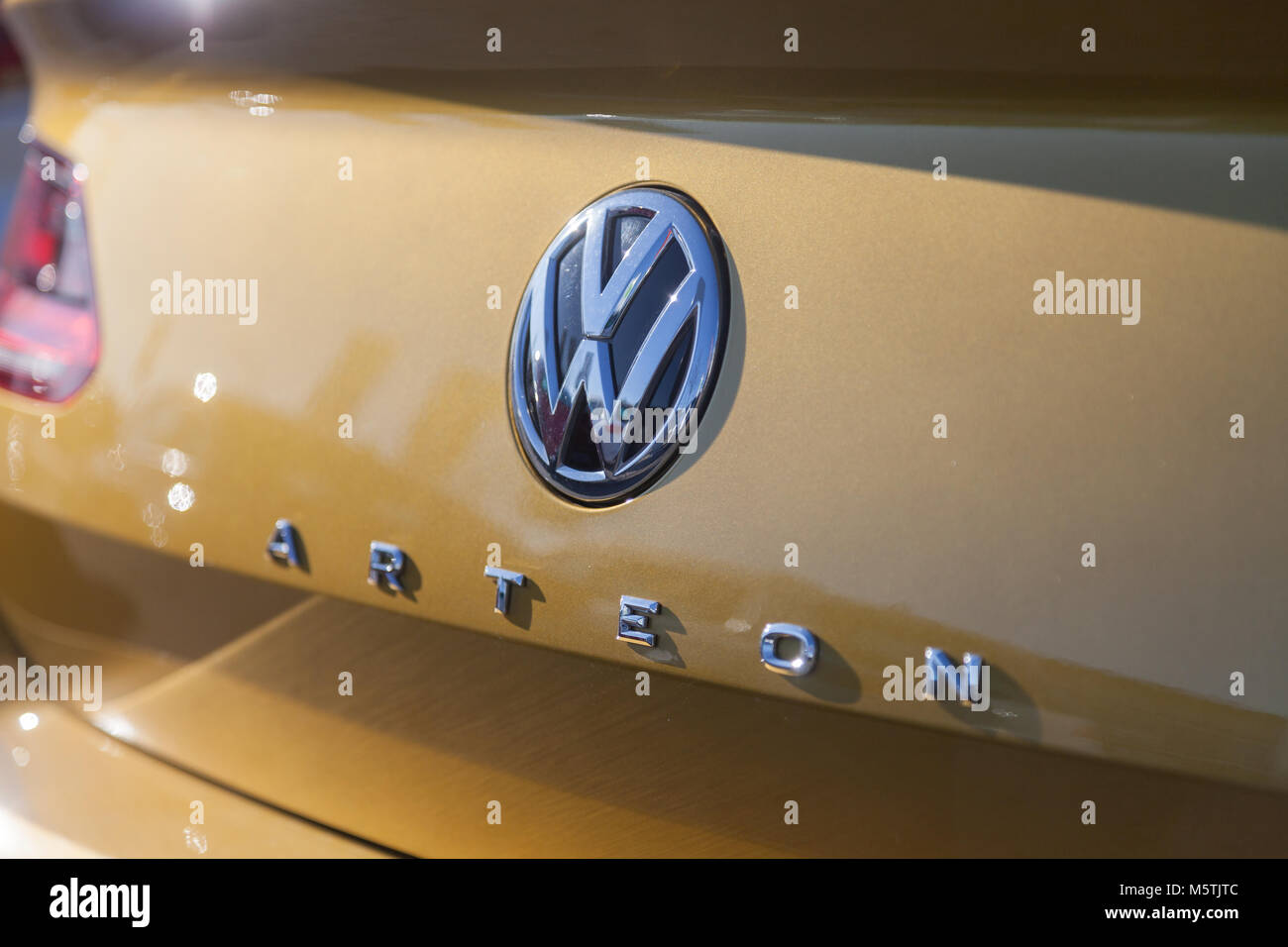 Volkswagen logo on car hi-res stock photography and images - Page 3 - Alamy