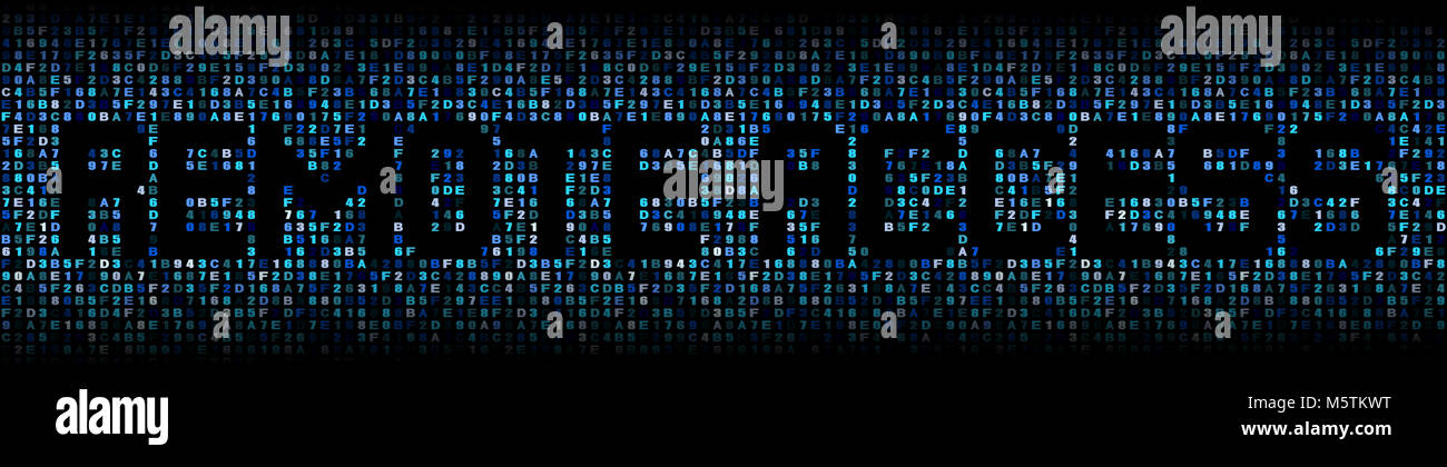 Remote Access text on hex code illustration Stock Photo - Alamy