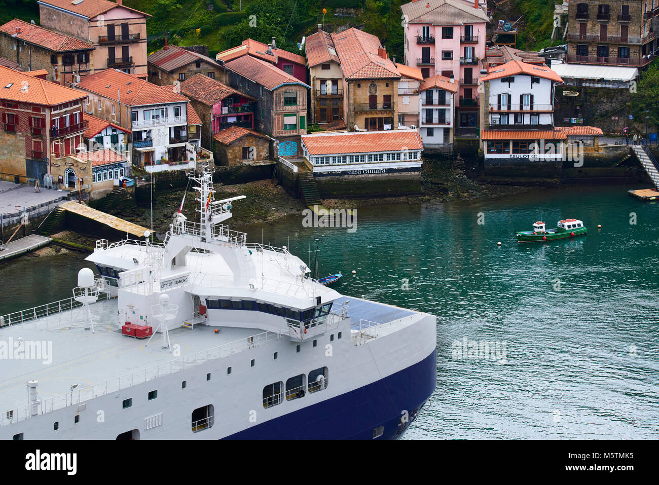 Port of Pasaia, Guipuzcoa, Basque Country, Spain, Europe Stock Photo