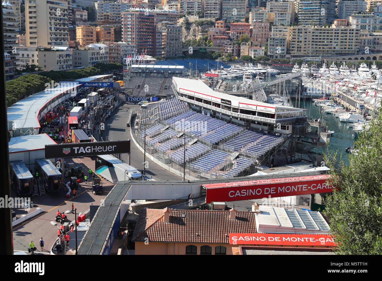 Monaco Monte Carlo 28 May 2017 Port Hercule In Time Of Carrying Out Monaco Monte Carlo 28 May 2017 Port Hercule In Time Of Carrying Out