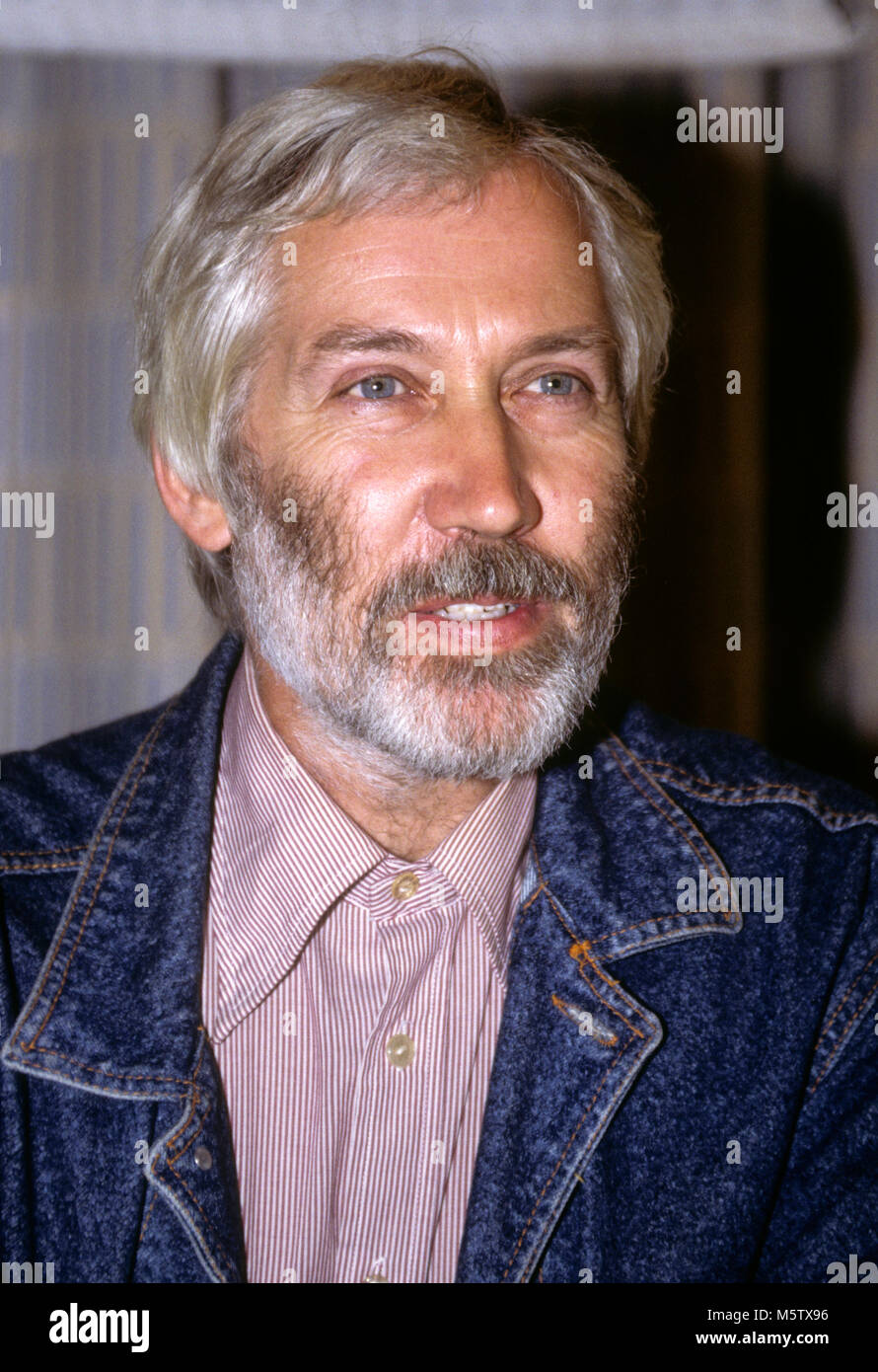 JAAN KAPLINSKI Author Estonia 1989 at Gothenburg Book fair.He has an Main-Belt asteroid 29528 Kaplinski is named after Jaan Kaplinski Stock Photo