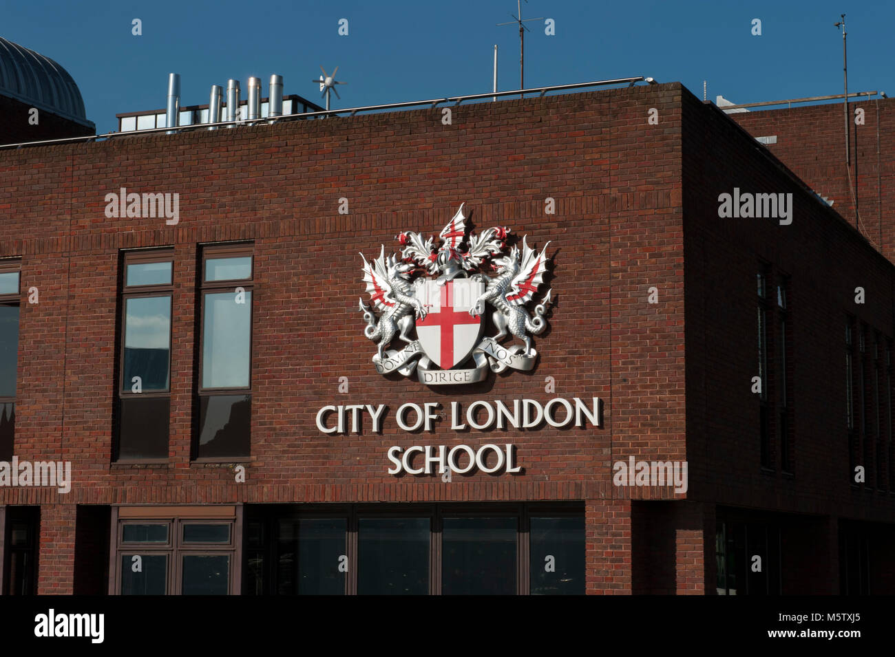 City of London School, an independent boys school in central London Stock Photo