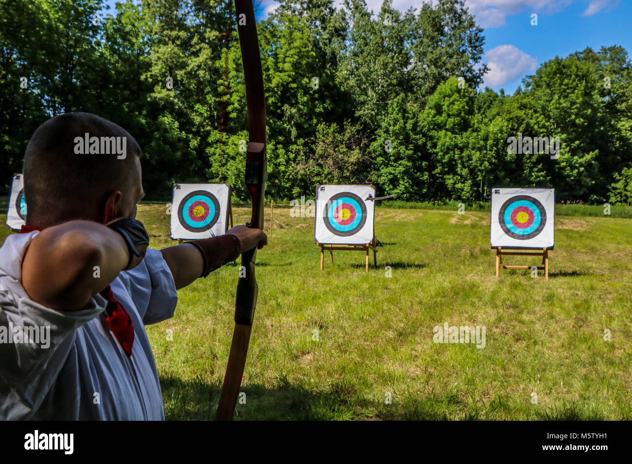 Archery target detail hires stock photography and images Alamy