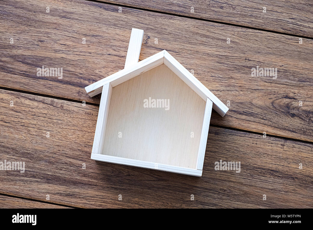 Home sweet home copy space Handmade home Shaped symbol house Stock Photo