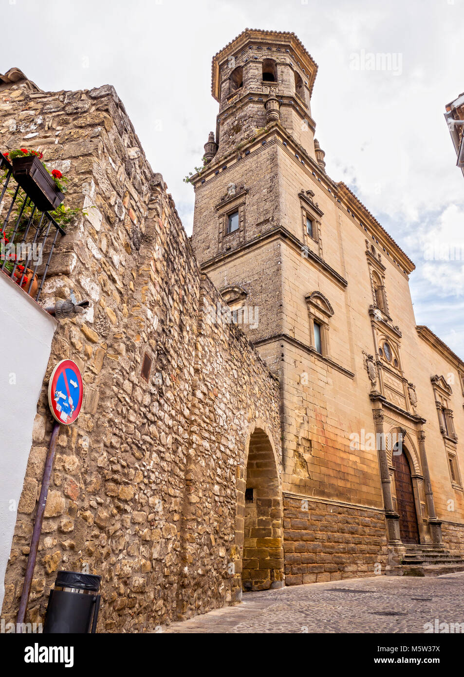 Antigua universidad (capilla de San Juan Evangelista). Baeza. Jaén. Andalucía. España Stock Photo