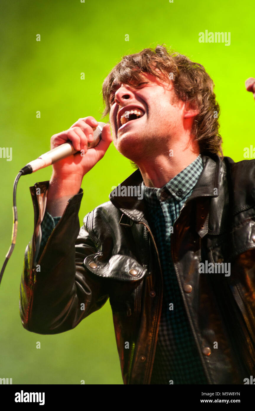 Paulo Nutini at Evolution Festival, Newcastle Stock Photo