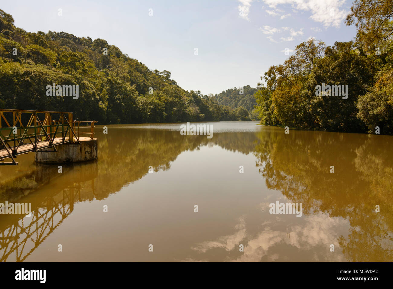 Kalaw: reservoir, , Shan State, Myanmar (Burma) Stock Photo