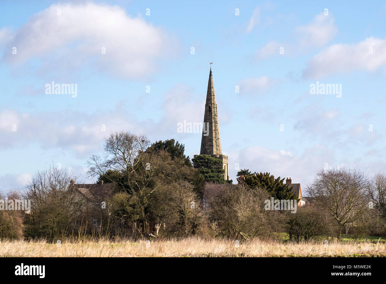 Sawley village church, Derbyshire Stock Photo Alamy