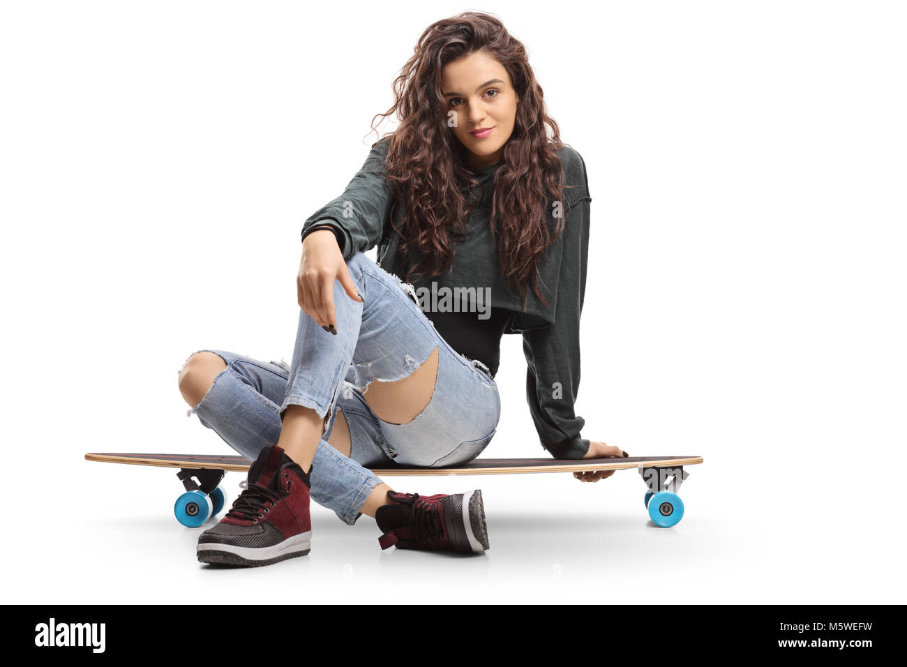 Skater girl hi-res stock photography and images - Alamy