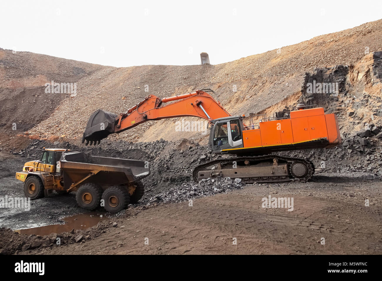 Manganese Mining and processing Stock Photo Alamy
