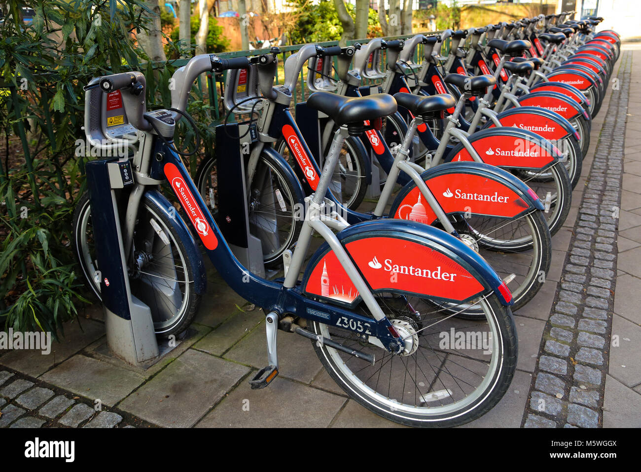 santander bike docking station near me