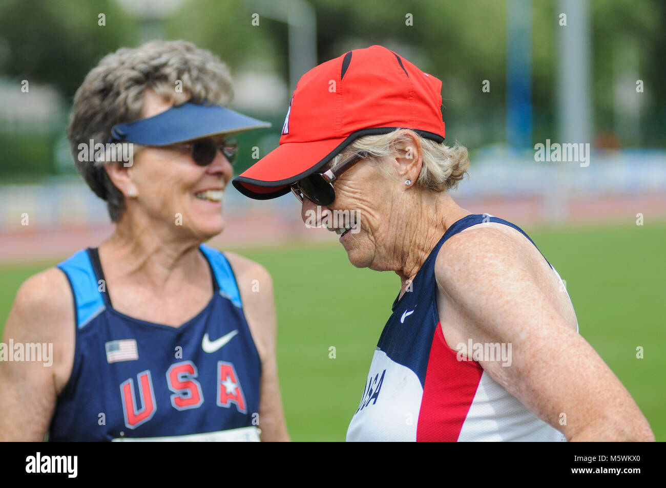 World Masters Athletics Championships, Lyon, France Stock Photo Alamy