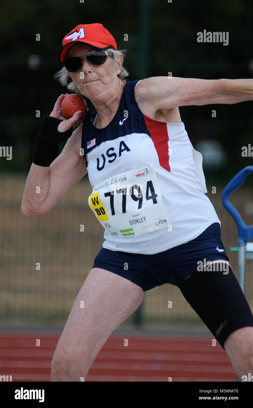 World Masters Athletics Championships, Lyon, France Stock Photo Alamy