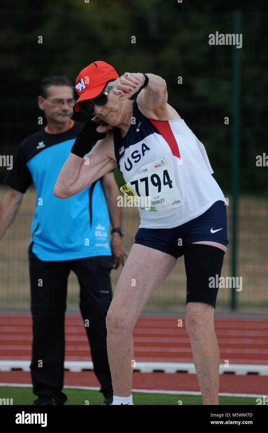 World Masters Athletics Championships, Lyon, France Stock Photo Alamy
