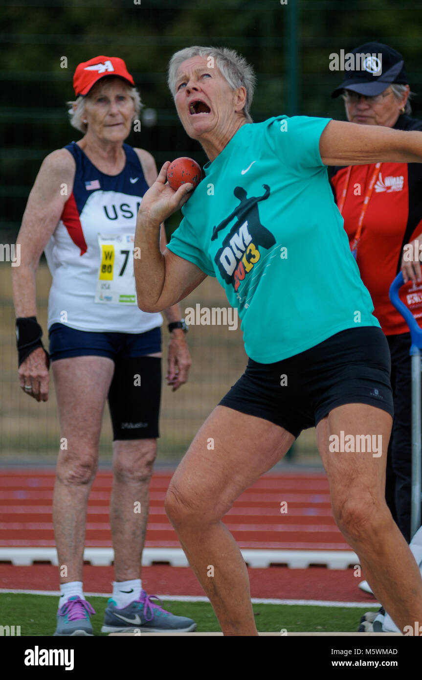 World Masters Athletics Championships, Lyon, France Stock Photo Alamy