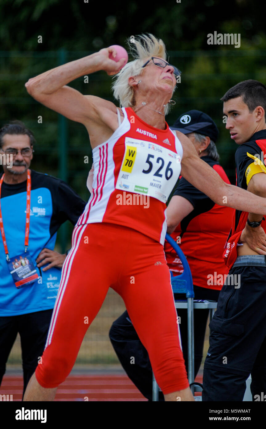World Masters Athletics Championships, Lyon, France Stock Photo Alamy
