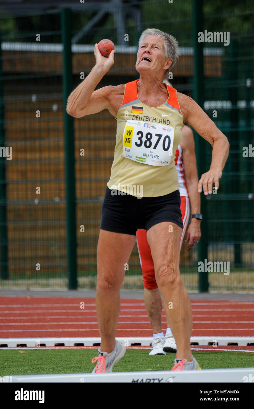 World Masters Athletics Championships, Lyon, France Stock Photo Alamy