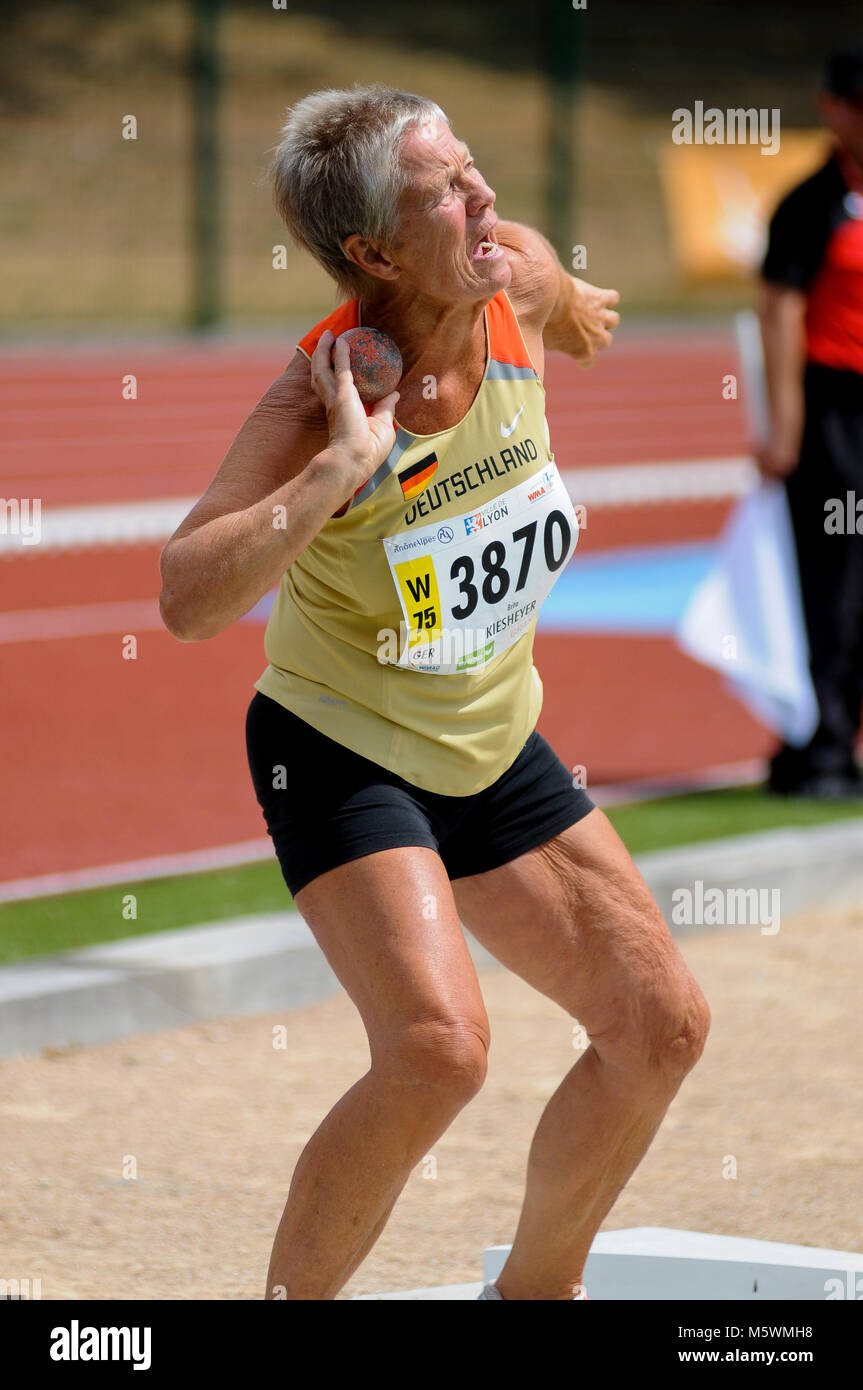 World Masters Athletics Championships, Lyon, France Stock Photo Alamy