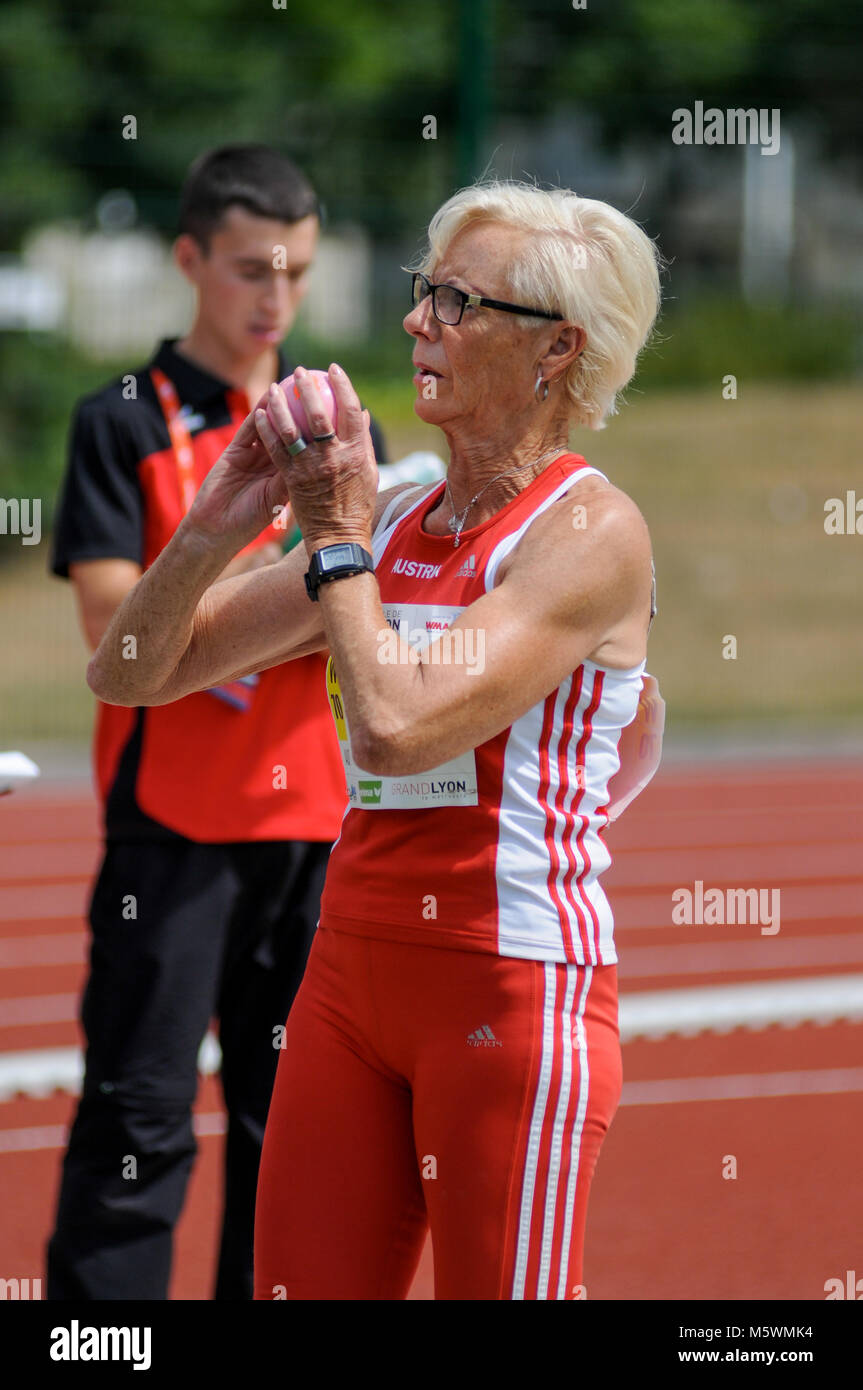 World Masters Athletics Championships, Lyon, France Stock Photo Alamy
