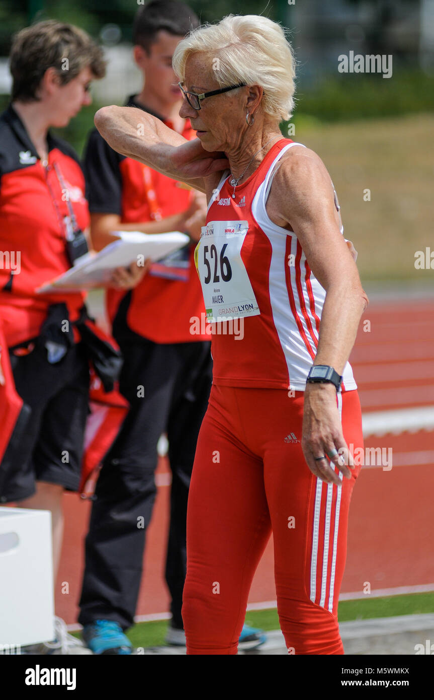 World Masters Athletics Championships, Lyon, France Stock Photo Alamy