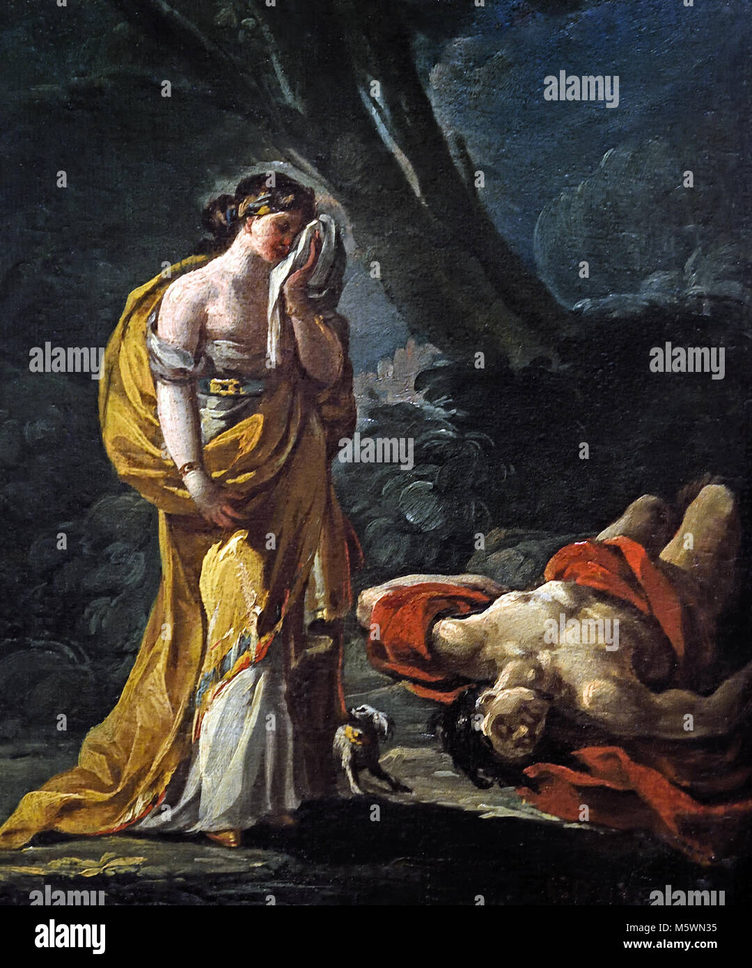 Venus y Adonis - Venus and Adonis FRANCISCO JOSÉ DE GOYA Y LUCIENTES (1746-1828) 18/19th, century, Spain, Spanish, Stock Photo