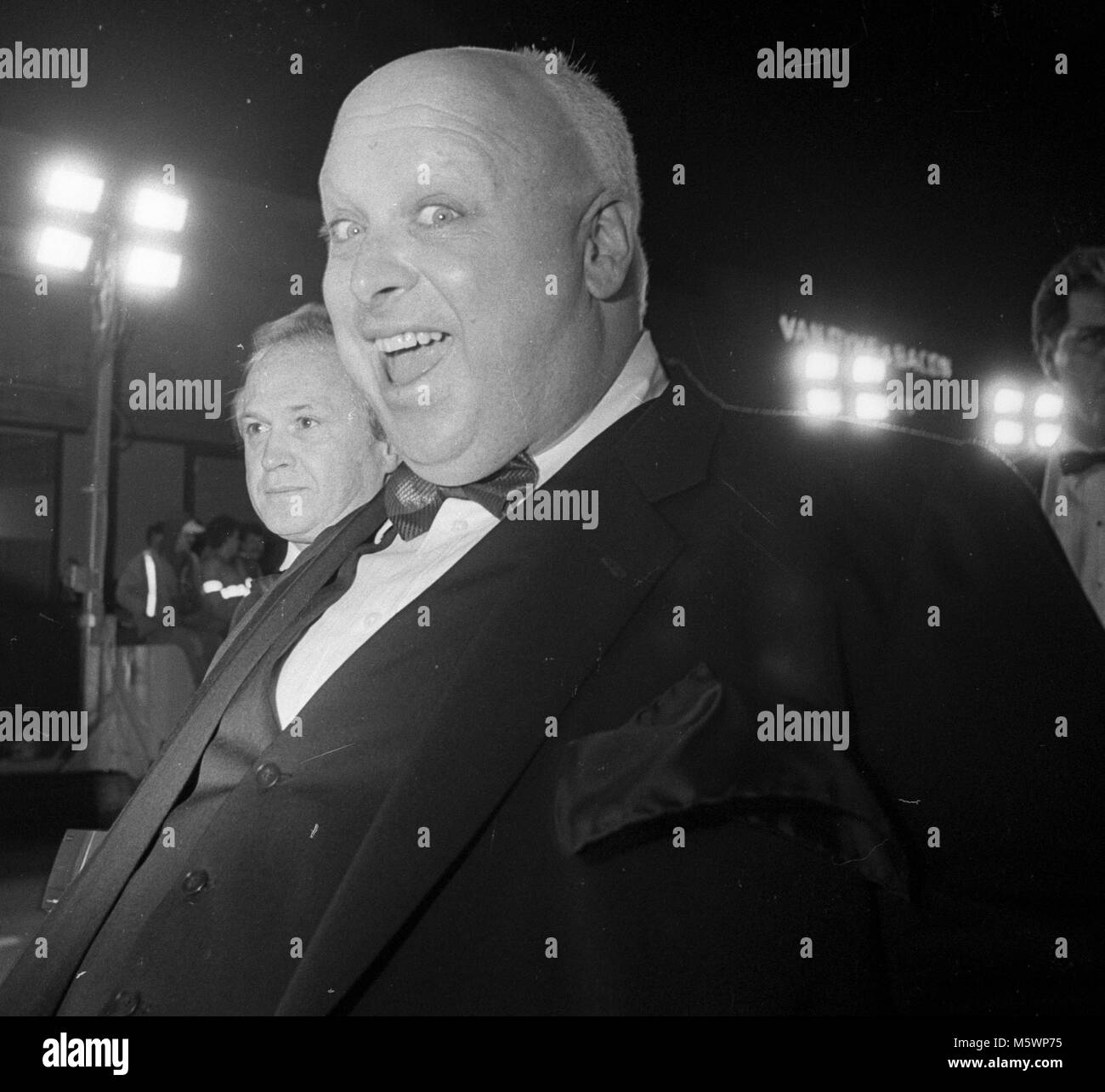 Baltimore, MD 2-16-1988 (file photo) Divine (Harris Glen Milstead) at the premiere of the orginial movie, 'Hairspray'  Divine died six weeks after the premiere.  Photo by Patsy Lynch/ MediaPunch  All rights reserved Stock Photo