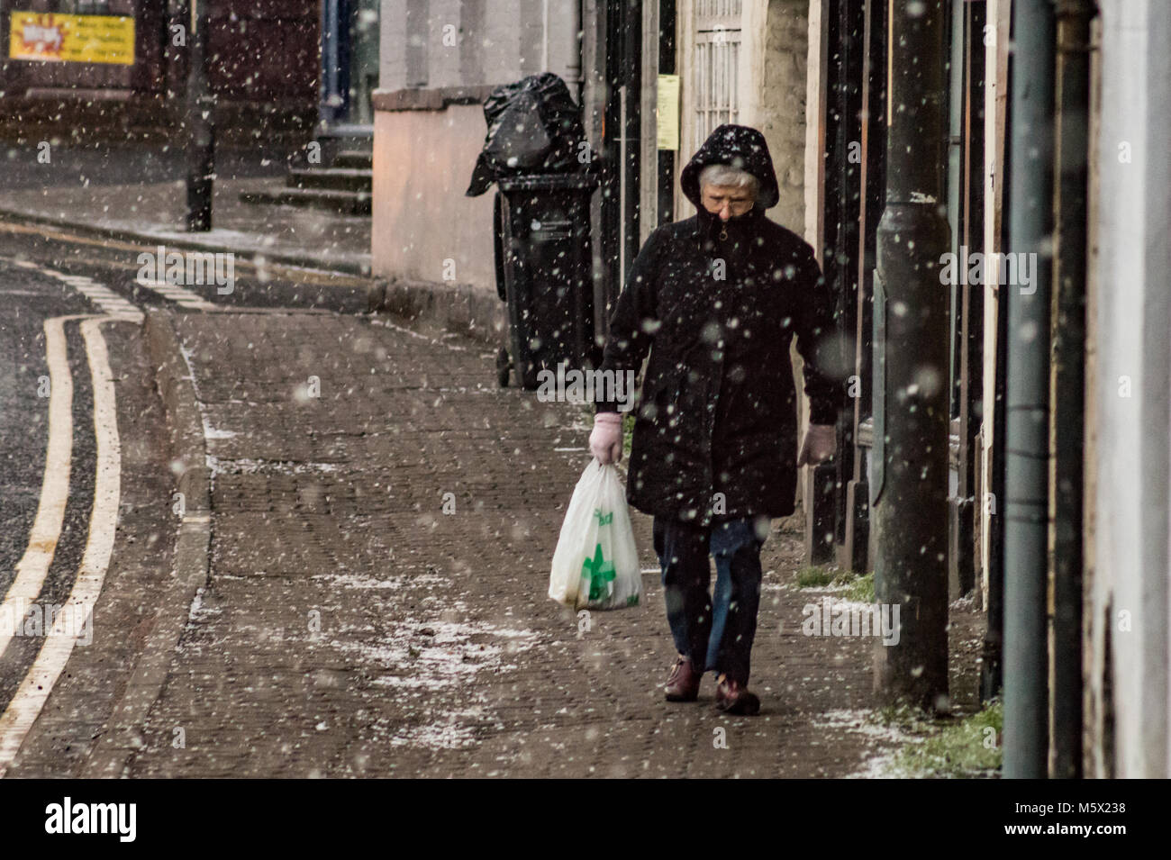 Snowing storm walker hires stock photography and images Alamy