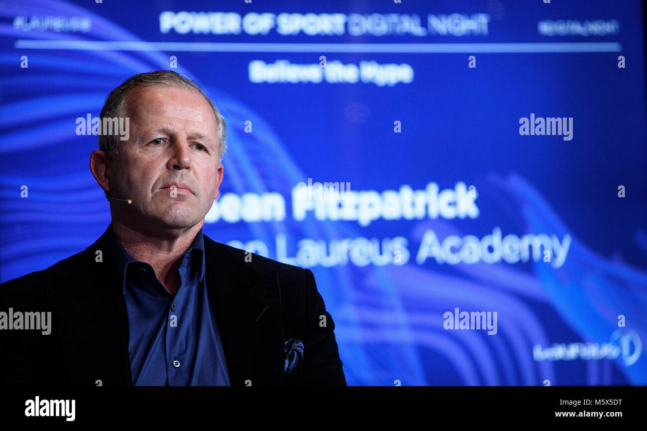 Monaco, Monaco. 26th Feb, 2018. Sean Fitzpatrick (Chairman of Laureus ...