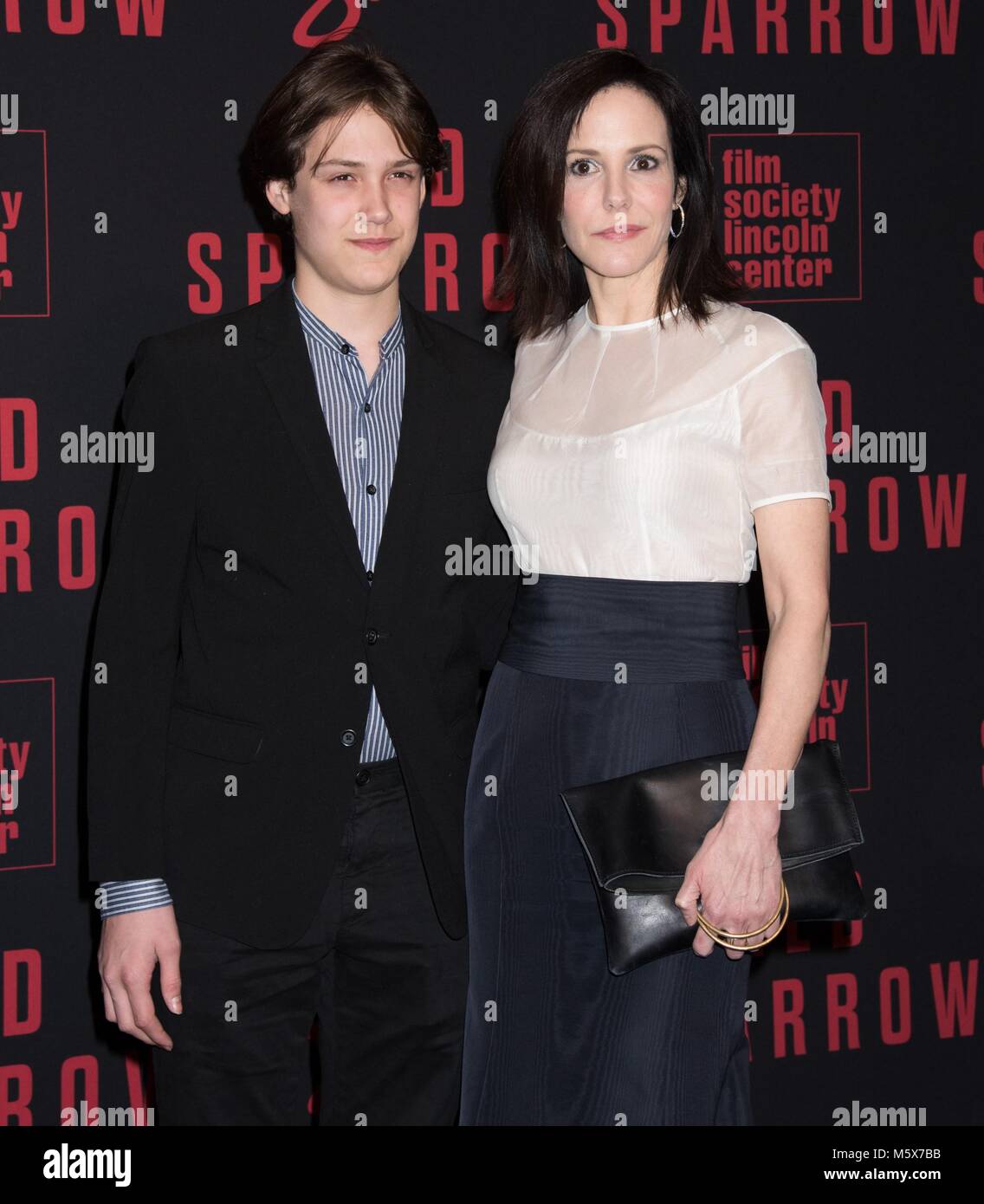 New York, NY, USA. 26th Feb, 2018. William Atticus Parker, Mary-Louise