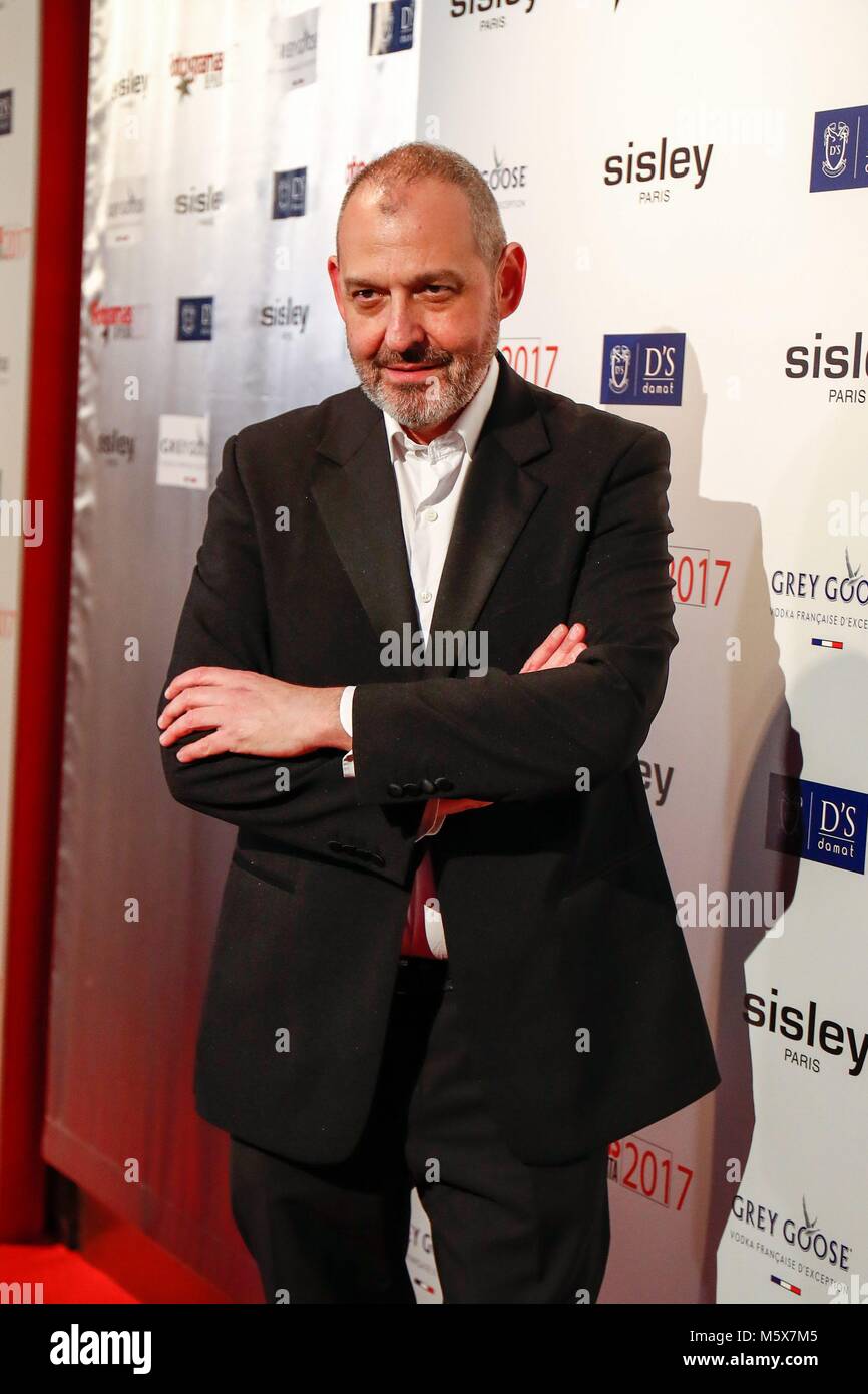 Alfonso Albacete attends the 'Fotogramas de Plata' awards at Joy Slava disco on February 26, 2018 in Madrid, Spain. Photo: Oscar J. Barroso / AFP7  Cordon Press Credit: CORDON PRESS/Alamy Live News Stock Photo